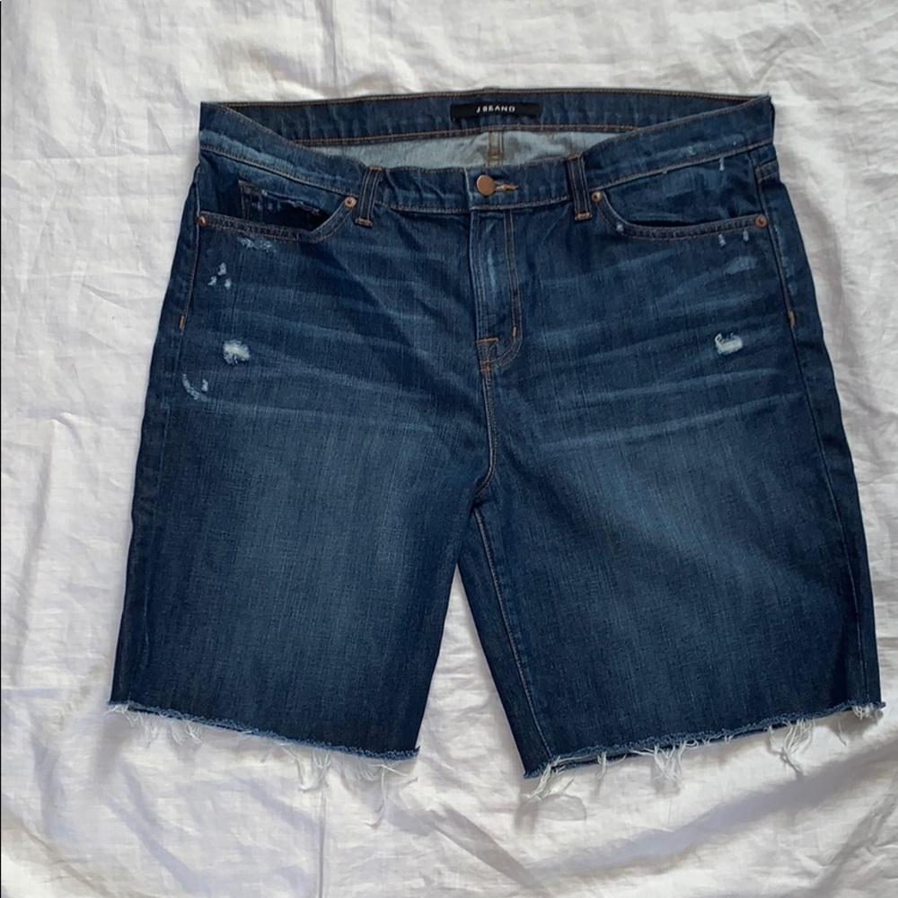 J BRAND “Syntehsis” Cutoff Bermuda Shorts-31 NWOT